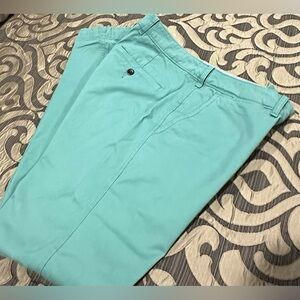 Abercrombie & Fitch Men's Teal Chinos